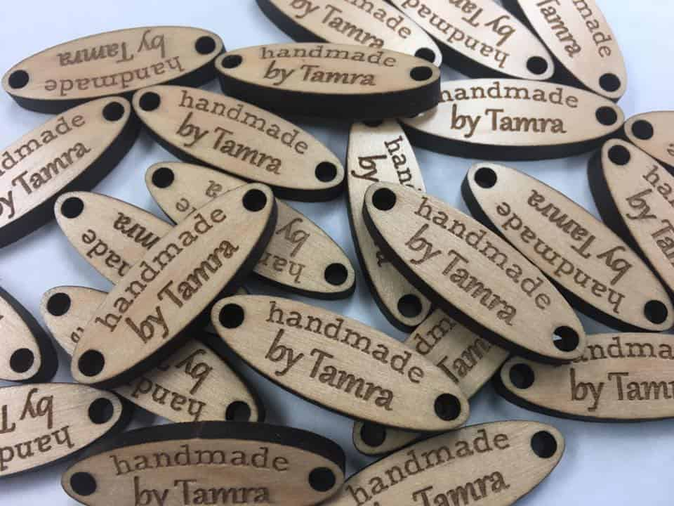 HANDMADE WOOD TAGS