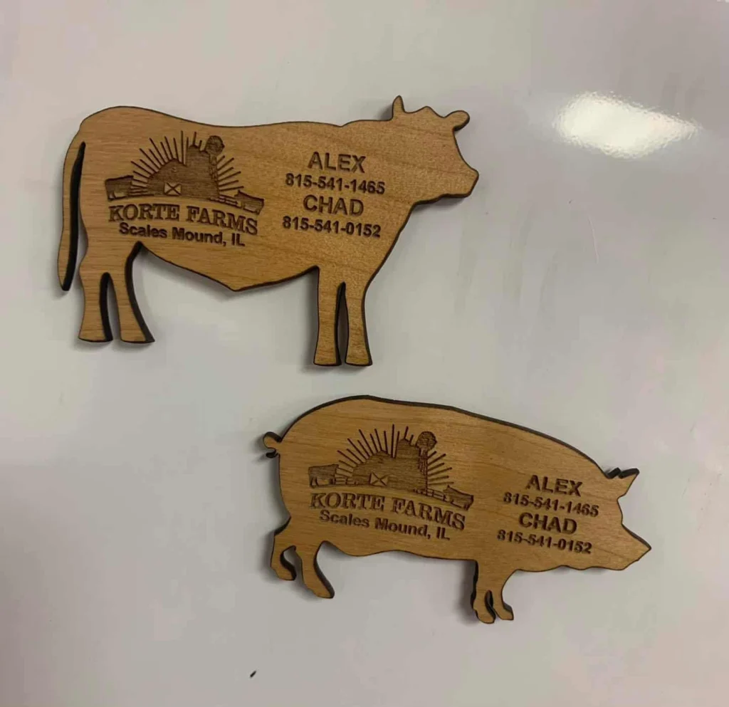 WOOD MAGNETS